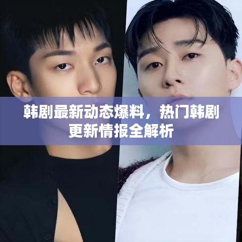 韓劇最新動態(tài)爆料，熱門韓劇更新情報全解析