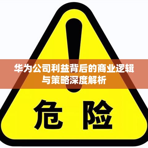 華為公司利益背后的商業(yè)邏輯與策略深度解析