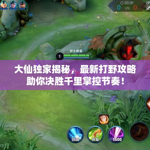 大仙獨家揭秘，最新打野攻略助你決勝千里掌控節(jié)奏！