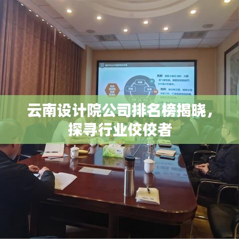 云南設計院公司排名榜揭曉，探尋行業(yè)佼佼者