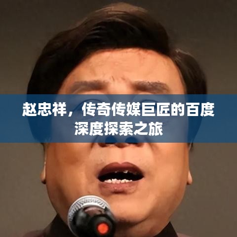 趙忠祥，傳奇?zhèn)髅骄藿车陌俣壬疃忍剿髦? class=