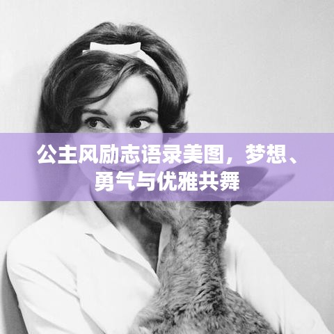 公主風勵志語錄美圖，夢想、勇氣與優(yōu)雅共舞