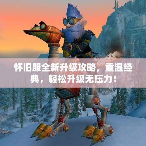 懷舊服全新升級攻略，重溫經(jīng)典，輕松升級無壓力！