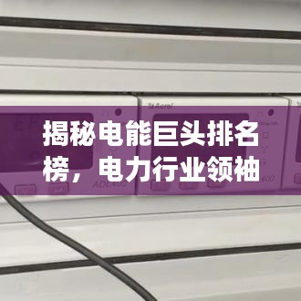 揭秘電能巨頭排名榜，電力行業(yè)領(lǐng)袖悉數(shù)登場！