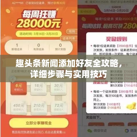 趣頭條新聞添加好友全攻略，詳細步驟與實用技巧