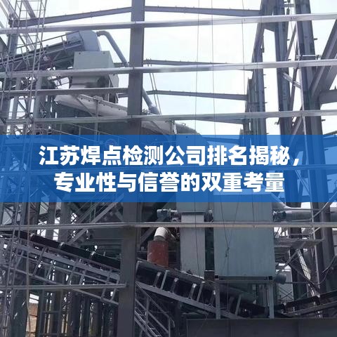 江蘇焊點檢測公司排名揭秘，專業(yè)性與信譽的雙重考量